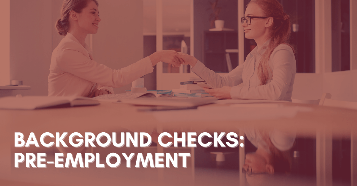 Background Checks Pre-employment